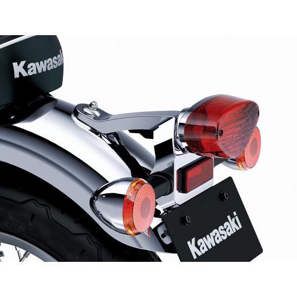 Kawasaki Tail Lamp Bracket Chrome
